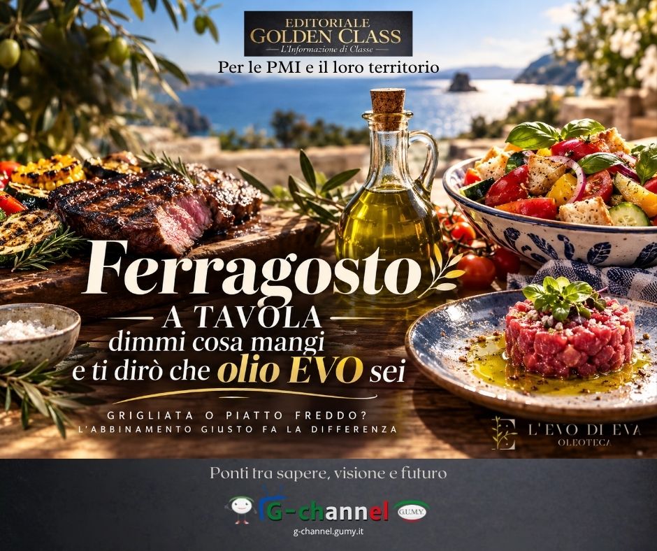 Ferragosto a tavola: dimmi cosa mangi e ti dirò che olio EVO sei